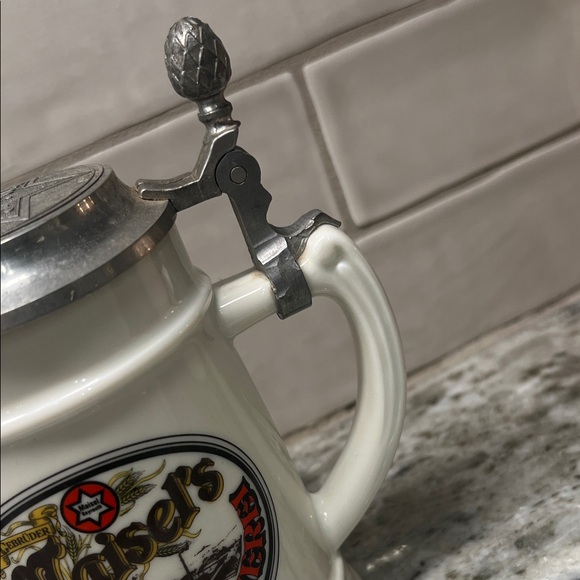 Rare Maisel's Beau Porcelain Beer Stein with Lid Numbered 249 - Picture 9 of 16